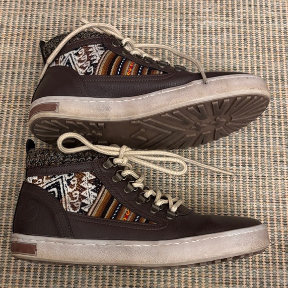 Inkkas Multicolor High-Top Sneakers Vegan Leather size Women 8 - Picture 5 of 9